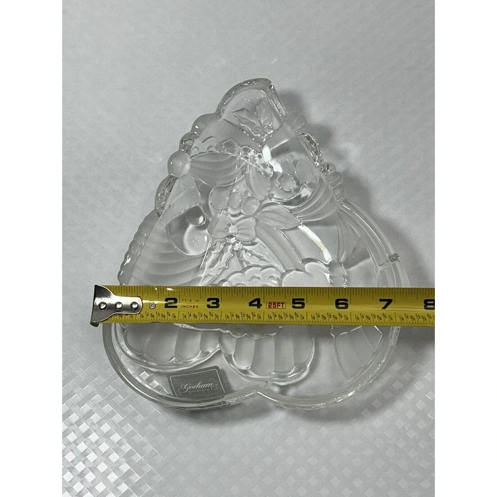 Gorham Snowy Sweethearts Candy Dish 8.5 inches-Made‎ In Germany